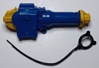 Beyblade Hasbro Blue   Yellow Launcher Grip Metal Fusion  With Ripcord