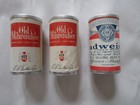 Vtg Old Milwaukee    double End Oops  Budweiser Beer Can Salt   Pepper Shakers