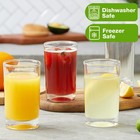 Small Juice Glasses Set Of 6 5 5oz Heavy Base Clear Drinking Glasses