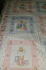 Vtg 1993 Beatrix Potter Peter Rabbit Fabric Panel Frederick Warne   Co 53  X 44 