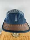 Ciele Running Hat Blue Brown Adjustable Mesh