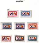 Netherlands Antilles Curacao 1941-1944 Four Complete Air Mail Sets