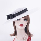 Womens Vintage Look 1950s Fascinator Wedding Church Racing Hat Headpiece T449