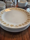 Corelle Butterfly Gold 40  Pc Dinnerware Set Plates Bowls Cups Vintage Corning