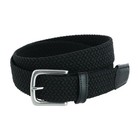 Solid Stretch Weave Belt For Men - Adjustable  Durable  Casual Fashion Accessory