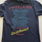Cyndi Lauper 2013 30th Anniversary Tour Original T-shirt Gildan Softstyle Size S