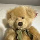 Russ Stuffed Animal Berrie Barrington Plush 10  Teddy Bear Brown  W  Green Bow