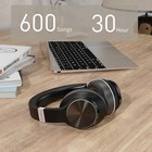 Bluetooth Headphones Over Ear Wireless Advanced Noise Cancelling Stereo Audio