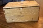 Vintage 1889 Patent- Singer Sewing Machine Wood Puzzle Box  With Utensils