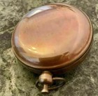 Designer Antique Pocket Sundial Vintage Compass New Push Button Full Brass 2 