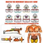 Foldable Push Up Board With Handles Portable Home Gym Chest Arm Back Workout