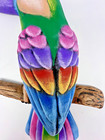 Vintage Tonala Mexican Pottery Toucan Bird Wall Art Hanging D  cor 14  Ceramic