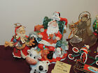 Large Lot Of Mostly Vintage Christmas Tree Ornaments   Some Other X-mas Items