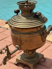 19th Century Tula Imperial Russian Batashev Brass 16    Complete Samovar -no Leaks