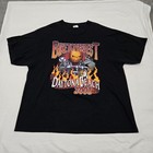 Lot X2 Sz Xxl Vintage Biketoberfest 2001 Daytona Beach T-shirts 2 Sided Graphic