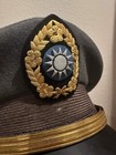 Post Wwii Nationalist China Taiwan Roc Army Officer Uniform Visor Cap Named