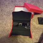 Cartier Rimless Gold Metal Eyeglass Frames With Case And Box