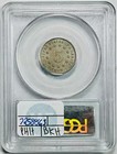1882 P Nickel Shield Pcgs Au-58