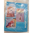 Mary Maxim 77340 Clown Book Ends Whimsical Plastic Canvas Kit New Rare