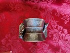Antique Victorian Figural  Rockford Silver Plated Napkin Ring  Peering Fox 174