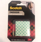 Lot Of 6 Packs Scotch Permanent Double Sided Mounting Squares 1  X 1  16 pack