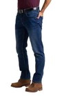 Mens Denim Jeans Knitted Slim Fit Supper Stretch Casual Classic Faded Jeans Pant