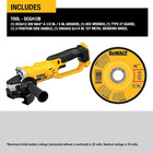 Dewalt 20v Max 4-1 2 Inch Cordless Angle Grinder  Bare Tool Only  dcg412b 