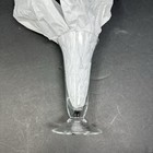 Antique Vintage Apothecary Etched Glass Graduated Beaker  1 2 Cup And or 4 Oz