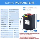 48v E_bi ke Lifepo4 30ah Battery Pack For E B_ike Sc_ooter 5a Charger 50a Bms