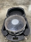 Vintage Ludwig Snare Drum Blue Olive Badge With Case   Stand