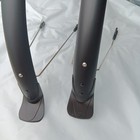 700c Fender Set Satin Black Plastic Full Coverage 48mm Wide