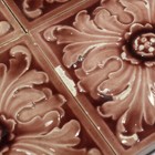 Antique Decorative Fireplace Tiles By Trent Co   5 Available  Nft77