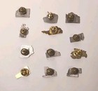Vintage Enamel U s  State Lapel Pins - Lot Of 12