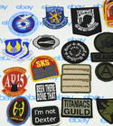Mixed Lot Of Us Military And Miscellaneous Patches W A Few Stickers
