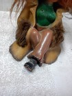 Original Western Germany Plastic Bobblehead Nodder Head Troll Hippie Girl
