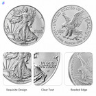 Lot Of 5 U s  999 2025 -1- 0 Z American Eagle Round   Medallion 