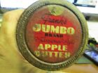Jumbo Apple Butter Lantern Shaped Jar W  Labels   Original Apple Butter Lid Rare