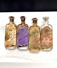 Rare Treasure     Antique    best Company    Perfume Bottle Set Of 4    1908 
