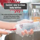 Konex 16 Inch Long Bottle Cleaner Brush For Baby  Beer Or Wine Bottles  Set Of 3