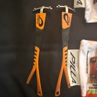 Pilla Outlaw X Shooting Glasses Carbon Frames Orange Black With 2 Lenses Used