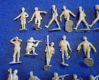 Vintage Marx Toy Soldiers  40   Complete Stretcher Set  One Raft - Navarone 