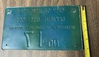 Vintage License Plate City Of New York Official Business Dept Consumer Affairs