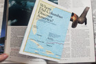 Vintage National Geographic  November 1986 With New World Map Included