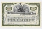 Usa  North American Edison Company 1926-27  Share Certificate  2n 29