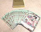 Vintage Antioch Bookplates Victorian Girl   Diecut Scraps -  20 Plates
