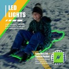 Sunlite Sports 45    Snow Sled     Foldable Or Foam Style Toboggan For Kids   Adults