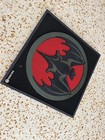 Bacardi Rubber Bar Mat 16  In X 16  Non-slip Spill Drip Mat Black Red Man Cave