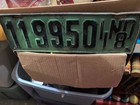 Antique 1918 Indiana License Plate 119950