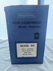 Vintage Keystone Model 441 Dual 8 Cartridge Super Film Projector  New Opened Box