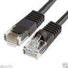 Rj45 Cat5 50 Ft Ethernet Lan Network Cable For Ps Xbox Pc Internet Router Black